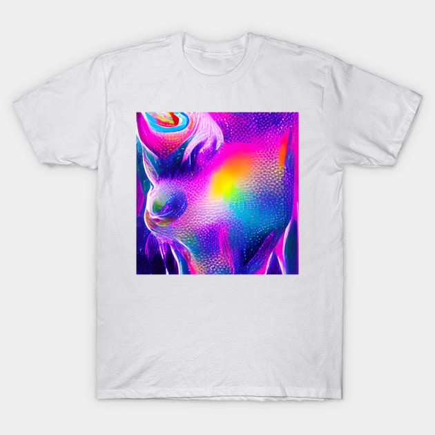 Neon Water Bubble T-Shirt by Mihadom